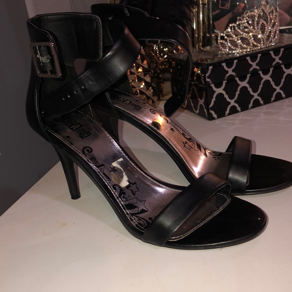 Black high heels